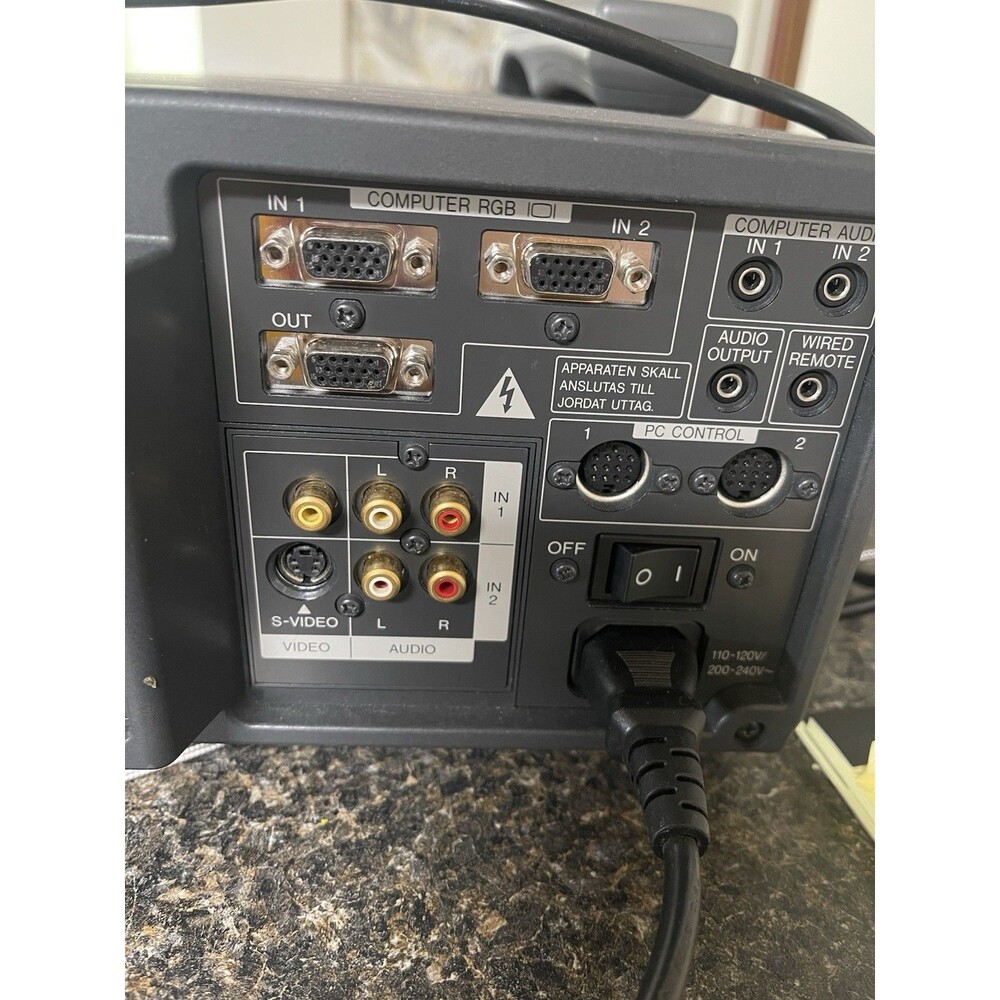 Sharp Notevision XG-NV2U Digital Multimedia Projector Tested And Working!